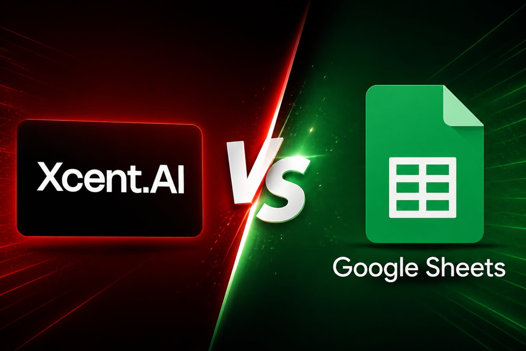 Xcent AI vs Google Sheets: From Spreadsheets to Smarter Sales